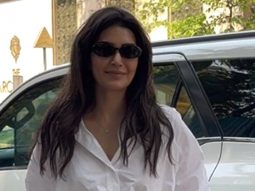 Karishma Tanna’s chic denim & white shirt look