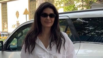 Karishma Tanna’s chic denim & white shirt look