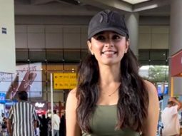 Mahima Makwana in a stylish denim skirt