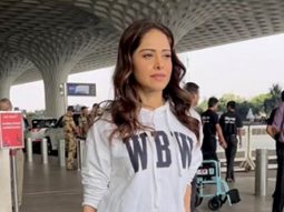 Nushrratt Bharuccha’s casual comfy airport look