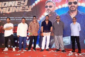 Photos: Ajay Devgn, Yo Yo Honey Singh, Bhushan Kumar and others launch the song ‘Money Money’ from the film Raid 2