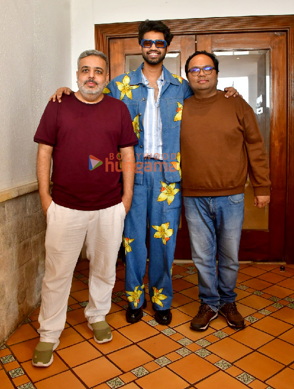 photos babil khan biswapati sarkar and amit golani snapped promoting logout 2