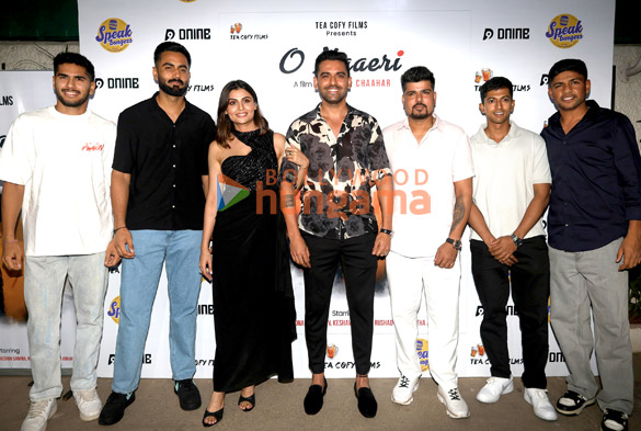 photos deepak chaahar naman dheer and others grace the special screening of malati chaahars short film o maaeri 6