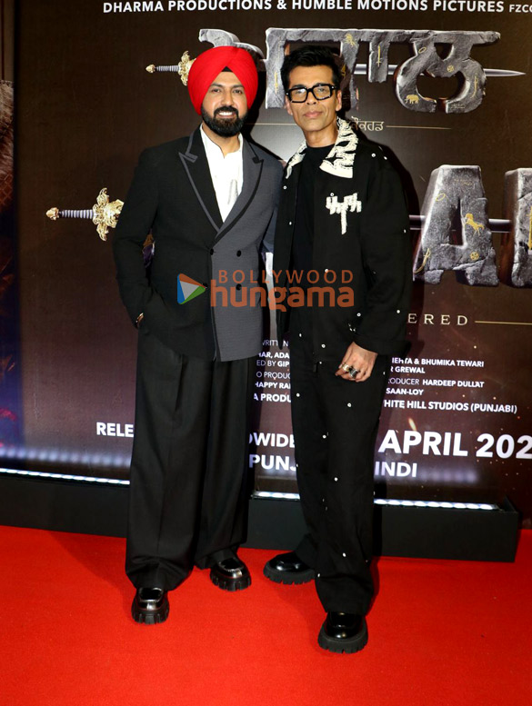 photos gurdas maan karan johar gippy grewal and others grace the premiere of akaal 6