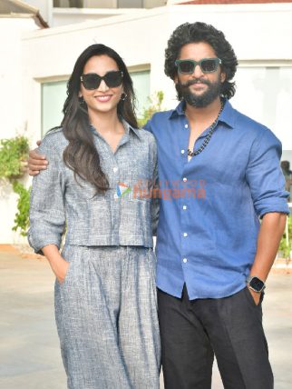 Photos: Nani and Srinidhi Shetty snapped promoting HIT: The Third Case