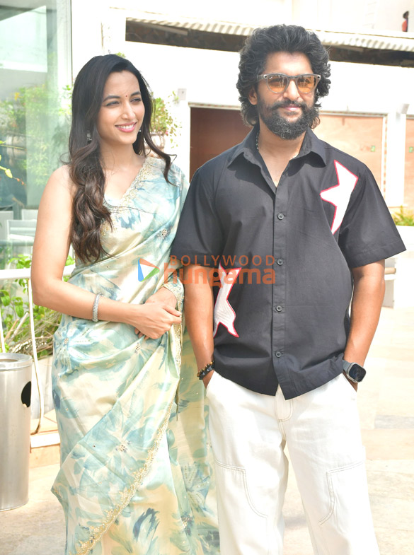 photos nani and srinidhi shetty snapped promoting their film hit the third case 5