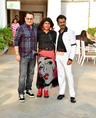 Photos: Nawazuddin Siddiqui, Sejal Shah and Vinod Bhanushali snapped promoting their film Costao
