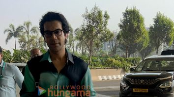Photos: Rajkummar Rao, Elli AvrRam, Arjun Rampal and others snapped at the airport