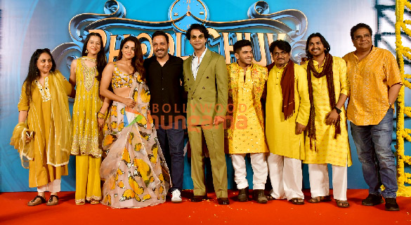 photos rajkummar rao wamiqa gabbi and others grace the trailer launch of bhool chuk maaf 4