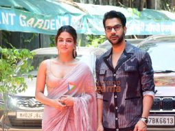 Photos: Rajkummar Rao and Wamiqa Gabbi promote their film Bhool Chuk Maaf at National College
