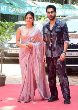 Photos: Rajkummar Rao and Wamiqa Gabbi promote their film Bhool Chuk Maaf at National College