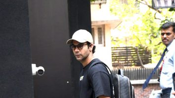 Photos: Rajkummar Rao spotted outside Excel Entertainment’s office in Bandra