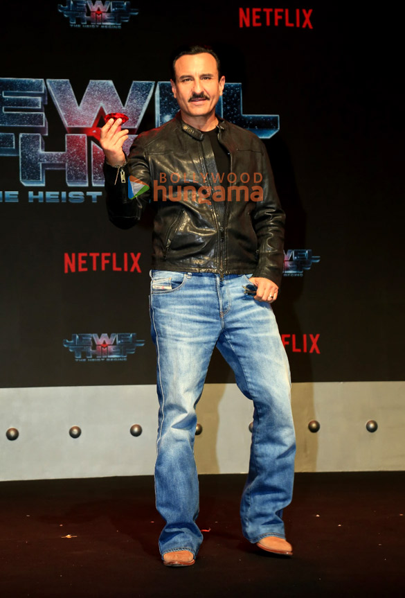 photos saif ali khan jaideep ahlawat nikita dutta and others grace the trailer launch of netflixs jewel thief 10