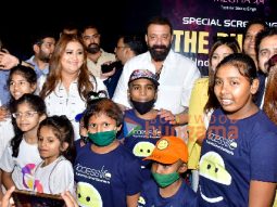 Photos: Sanjay Dutt snapped attending special screening of The Bhootni for kids and Cancer patients