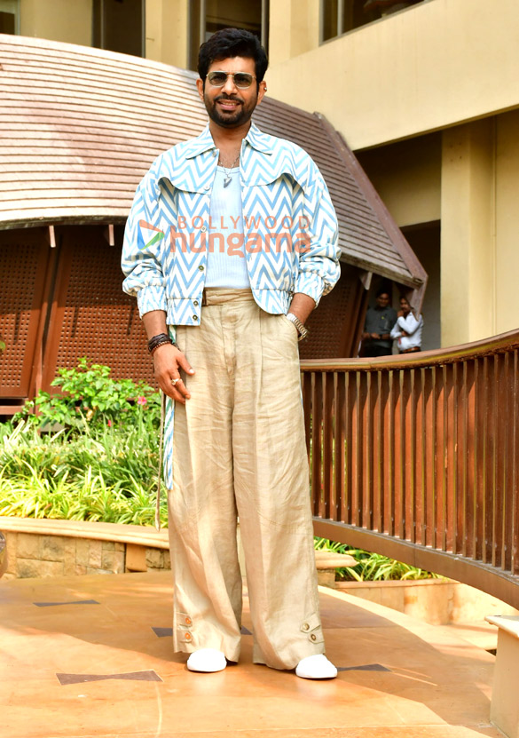 photos sunny deol randeep hooda and vineet kumar singh snapped promoting their movie jaat 2