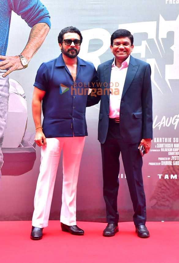 photos suriya jayantilal gada karthik subbaraj and others snapped promoting retro 5