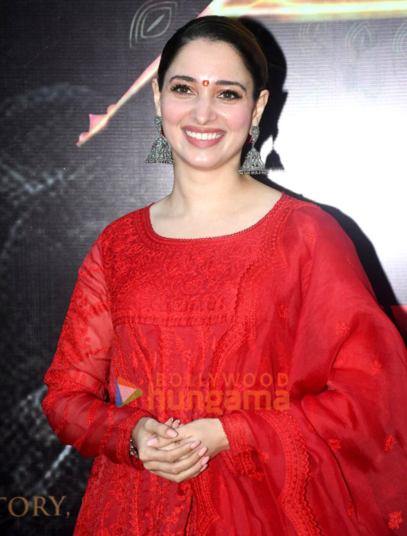 Photos: Tamannaah Bhatia graces Odela 2 trailer launch Photos: Tamannaah Bhatia graces Odela 2 trailer launch