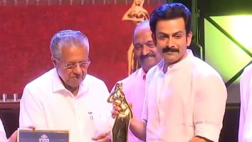 Prithviraj Sukumaran receives Kerala State Award for Aadujeevitham: The Goat Life Prithviraj Sukumaran receives Kerala State Award for Aadujeevitham: The Goat Life
