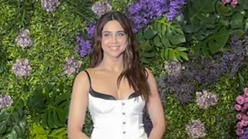 Sharvari looks dazzling in a white mini dress