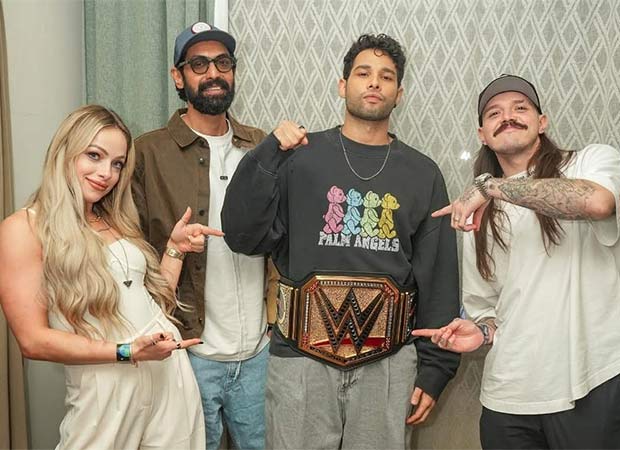 Siddhant Chaturvedi, Rana Daggubati attend Netflix Gala with WWE Champions Dominik Mysterio and Liv Morgan