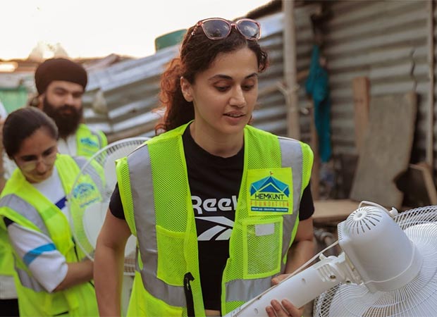 Taapsee Pannu distributes fans and water coolers among underprivileged communities amid soaring temperatures: "It’s not just about giving—it’s about standing with people"