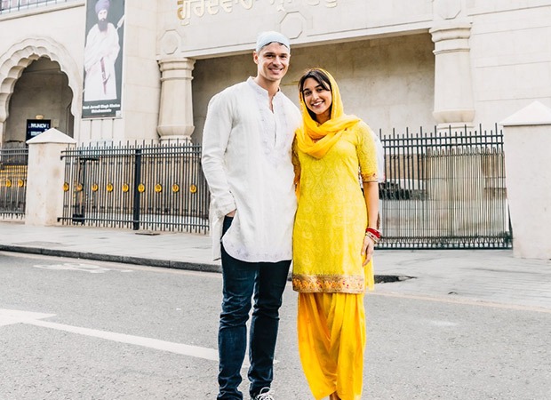 Lead pair of Come Fall in Love – The DDLJ Musical seek blessings at Southall Gurdwara ahead of UK premiere