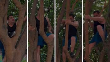 Salman Khan climbs tree like a pro at the age of 59; shares “Berry good” video