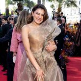 Singer Aastha Gill shines in glamorous gold ensemble at her Cannes debut