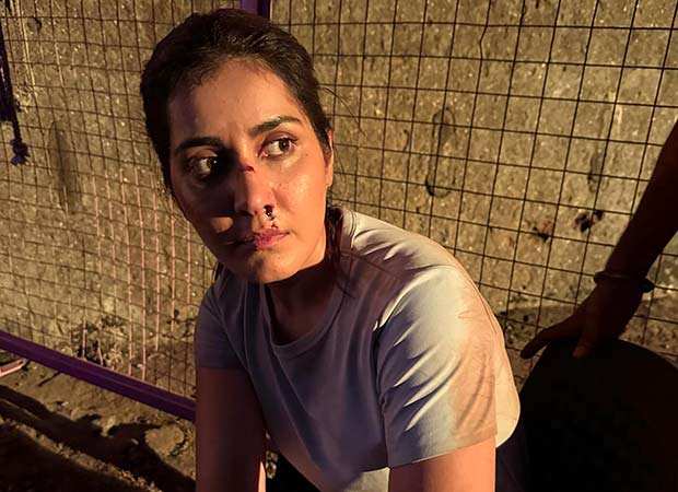 Raashii Khanna unleashes action avatar, shares bruised look from gritty new role
