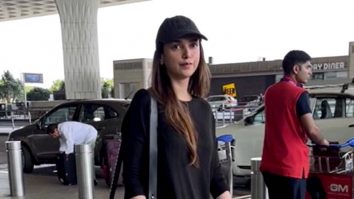 Aditi Rao Hydari’s sporty airport look