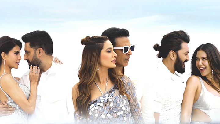 Qayamat (Song): Akshay Kumar, Abhishek Bachchan, Riteish Deshmukh, Jacqueline Fernandez, Sonam Bajwa, Nargis Fakhri | Housefull 5