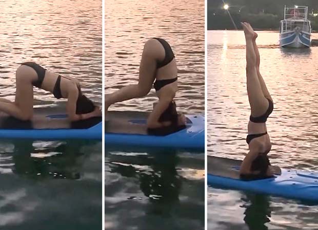 Alaya F pulls off a headstand on a paddleboard in the middle of a river: “Someone jokingly said…”