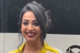 Always so positive! Kashmera Shah smiles for paps