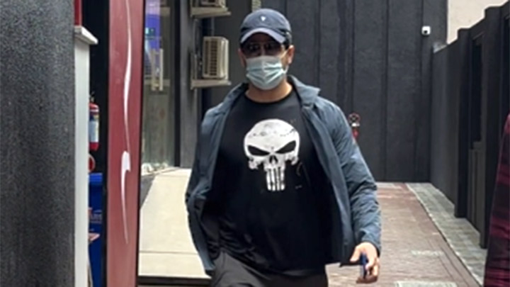 Dad to be Sidharth Malhotra is all masked up as he gets clicked