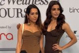 Effortlessly slaying in this brown cutout dress! Samantha Ruth Prabhu