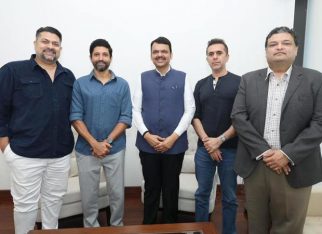 Farhan Akhtar, Ritesh Sidhwani and Devraj Sanyal meet CM Devendra Fadnavis to applaud WAVES 2025