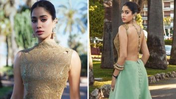 Janhvi Kapoor serves couture and culture in a backless ensemble from Anamika Khanna at Cannes 2025; Shikhar Pahariya reacts