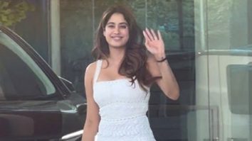 Janhvi kapoor in summer fairy dress looks like a dream