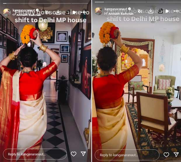 Kangana Ranaut moves into century-old Delhi MP residence; take a sneak peek!   