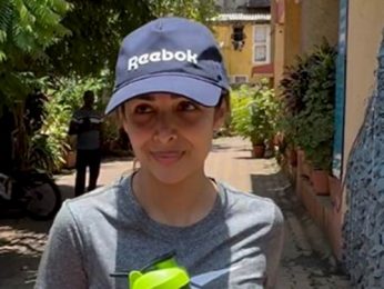 Malaika Arora snapped post workout