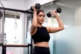 Mrunal Thakur’s pilaties session with Namrata Purohit