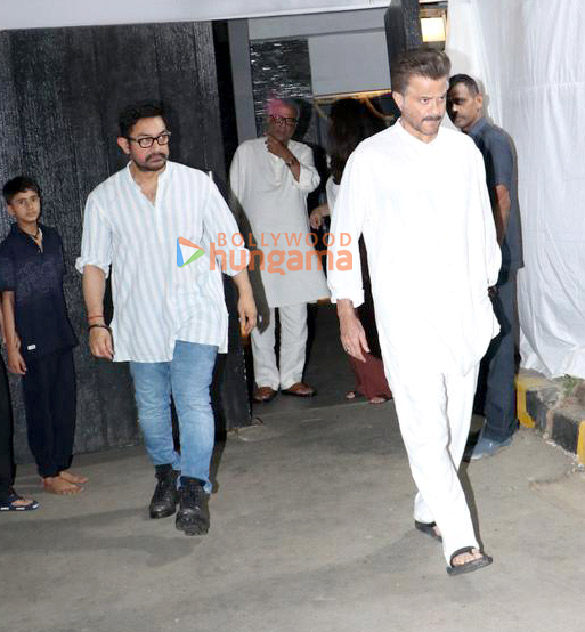 Photos: Aamir Khan, Arjun Kapoor and others snapped at Anil Kapoor’s late mother Nirmala Kapoor’s house