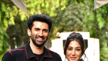 Photos: Aditya Roy Kapur and Sara Ali Khan snapped promoting their film Metro… In Dino