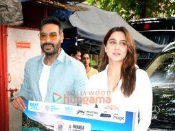 Photos: Ajay Devgn and Sharvari snapped at announcement of World Environment Day 2025 campaign