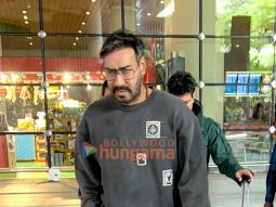 Photos: Ajay Devgn and Urvashi Rautela snapped at the airport
