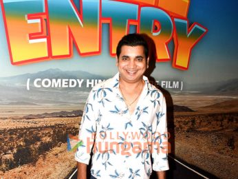 Photos: Celebs snapped at the title announcement of the movie Free Entry | Parties & Events