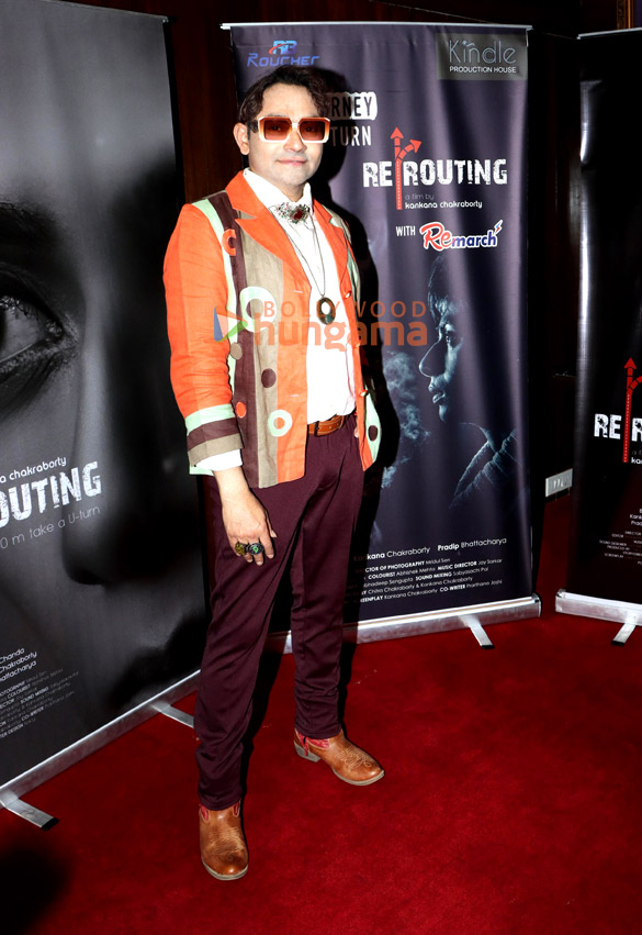 photos celebs spotted at the screening of the short film re routing 7
