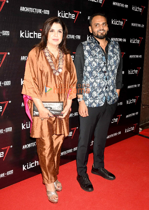 Photos: Farah Khan snapped attending Küche7’s latest launch Photos: Farah Khan snapped attending Küche7’s latest launch