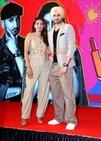 Photos: Former India cricketer Harbhajan Singh and wife and actress Geeta Basra unveil their new show Who’s The Boss!