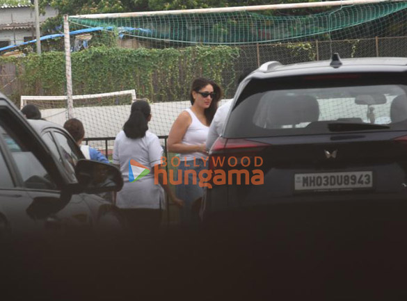 photos kareena kapoor khan saif ali khan and their son jehangir ali khan snapped at a football ground in bandra 2